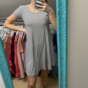 Striped T-shirt Dress